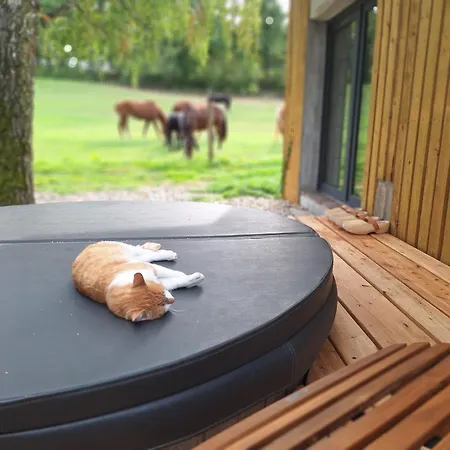 Ferienhaus Krmelec S Virivkou U Danci Obory A Konskeho Vybehu *